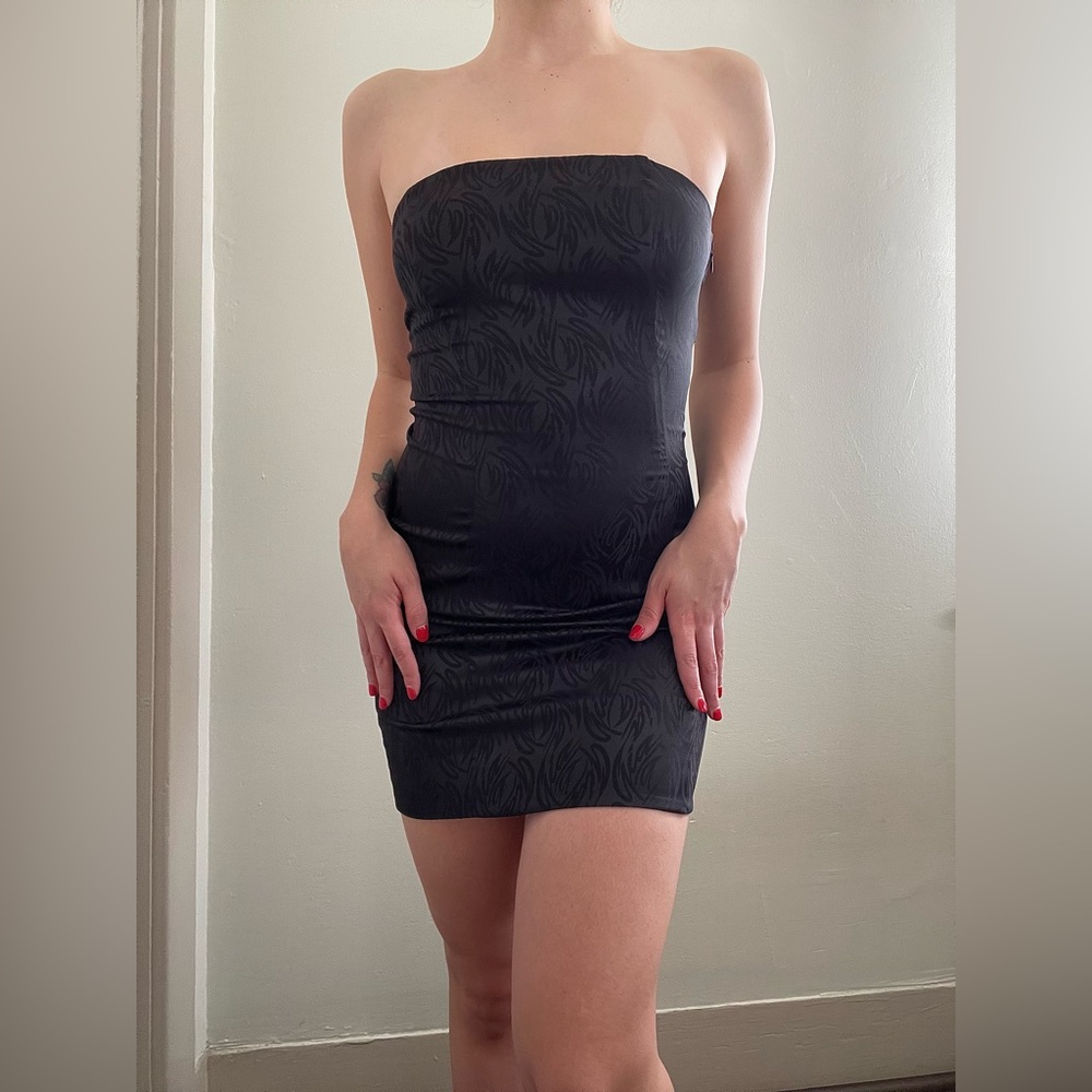 I.AM.GIA Minka Dress- Black Monogram